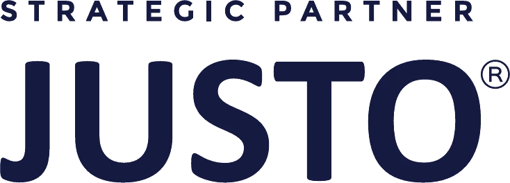 Justo brand mark